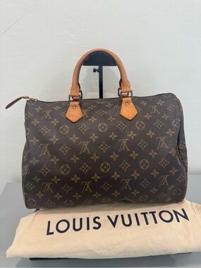 Louis Vuitton Monogram Speedy 35